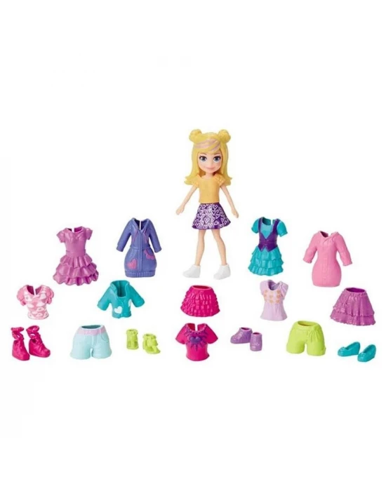 Polly Pocket Parti Şıklığı Kıyafet Paketi