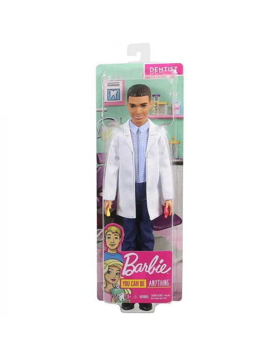 Barbie Ken Kariyer Bebekleri Diş Doktoru