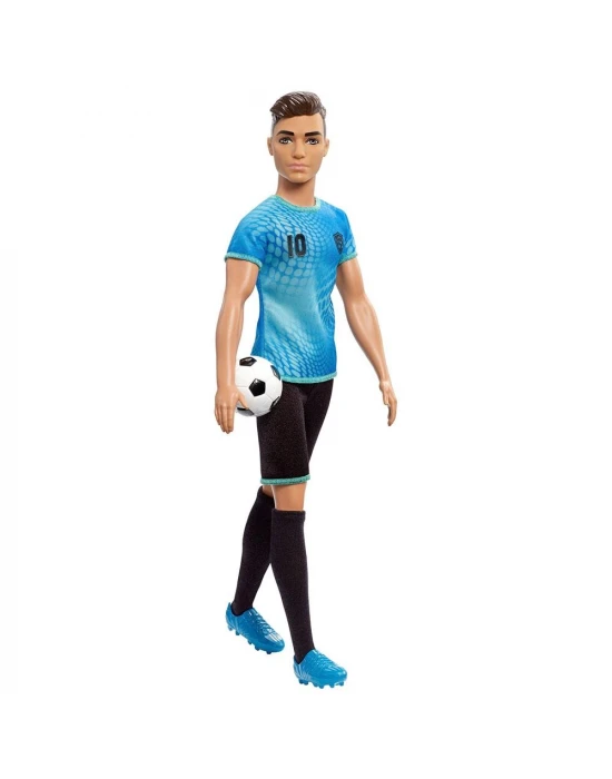 Barbie Ken Kariyer Bebekleri Futbolcu