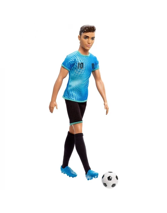 Barbie Ken Kariyer Bebekleri Futbolcu
