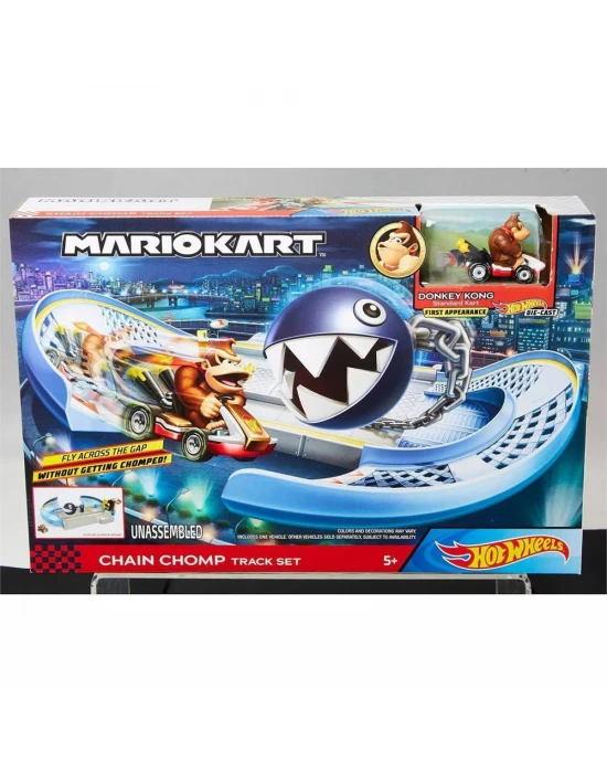 Hot Wheels Mario Kart Hücum Zinciri Yarış Seti