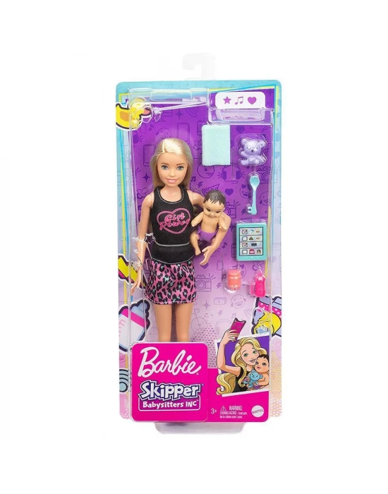Barbie Bebek Bakıcısı Skipper Bebek Serisi GRP13