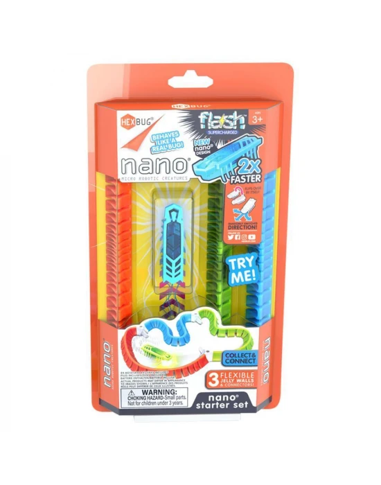 Hexbug Flash Nano Başlangıç Seti Mavi