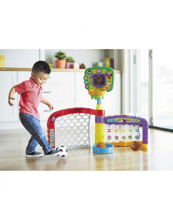 Little Tikes 3ü Bir Arada Spor Alanı