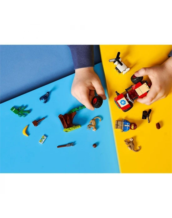 Lego City Stunt Vahşi Hayvan Kurtarma Atv’si