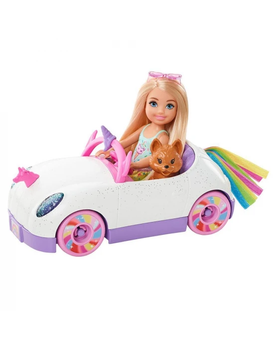Barbie Chelsea Bebek ve Arabası