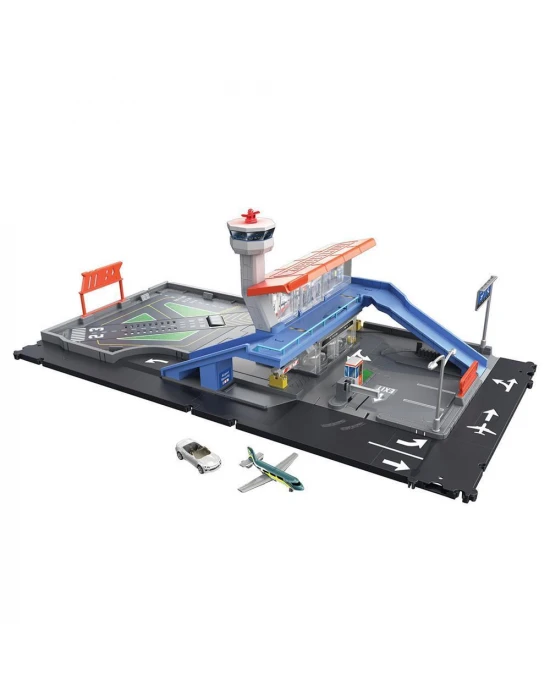 Matchbox Aksiyon Sürücüleri Havaalanı Macerası Oyun Seti