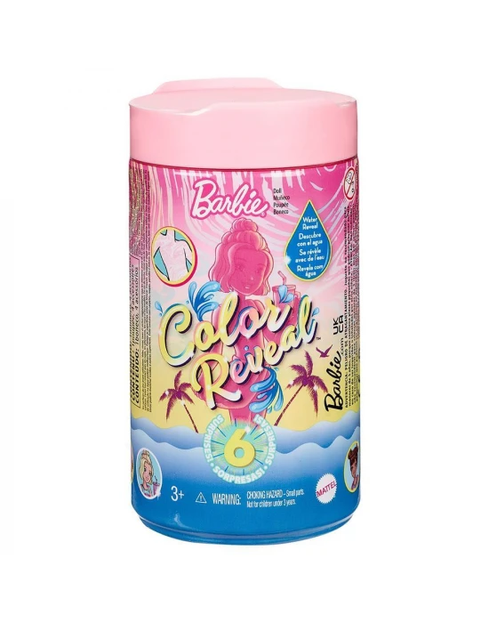 Barbie Color Reveal Renk Değiştiren Sürpriz Chelsea Kum ve Güneş