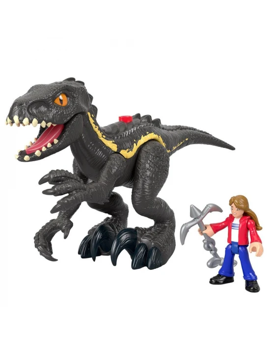 Imaginext Jurassic World Araçlar - Indoraptor & Maisie