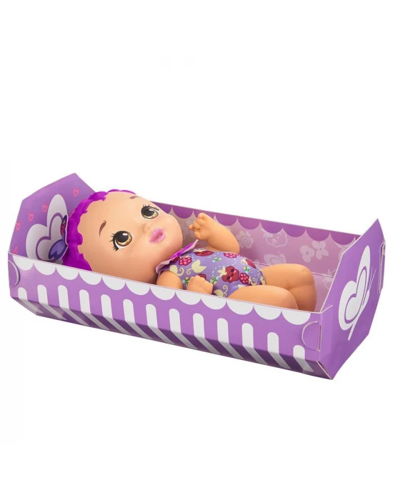 My Garden Baby Kelebek Bebeğimin Yemek Zamanı Mor Saçlı Bebek