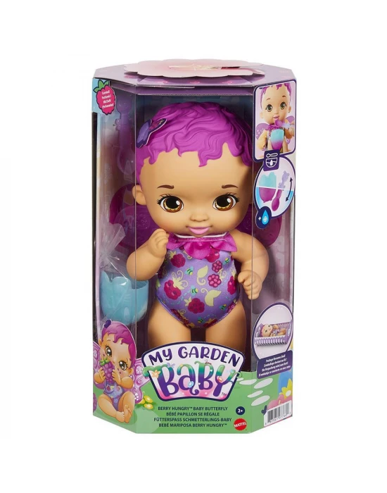 My Garden Baby Kelebek Bebeğimin Yemek Zamanı Mor Saçlı Bebek