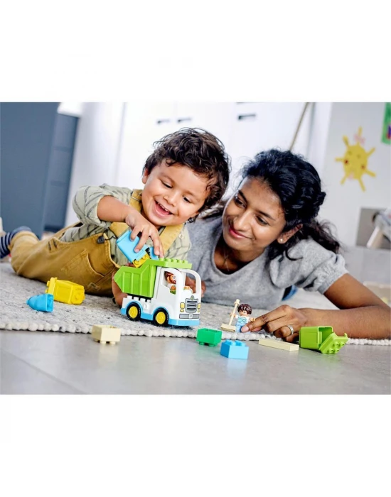 Lego Duplo Kasabası Çöp Kamyonu ve Geri Dönüşüm 10945