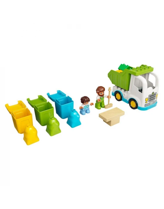 Lego Duplo Kasabası Çöp Kamyonu ve Geri Dönüşüm 10945