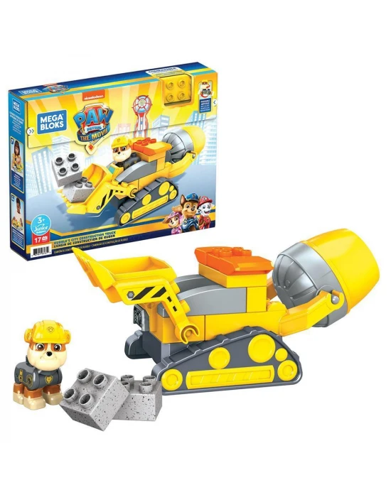 Mega Bloks Paw Patrol Rubbleın İnşaat Kamyonu