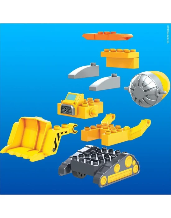 Mega Bloks Paw Patrol Rubbleın İnşaat Kamyonu