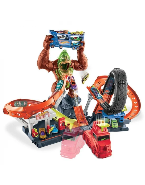 Hot Wheels Zehirli Goril Saldırısı Oyun Seti