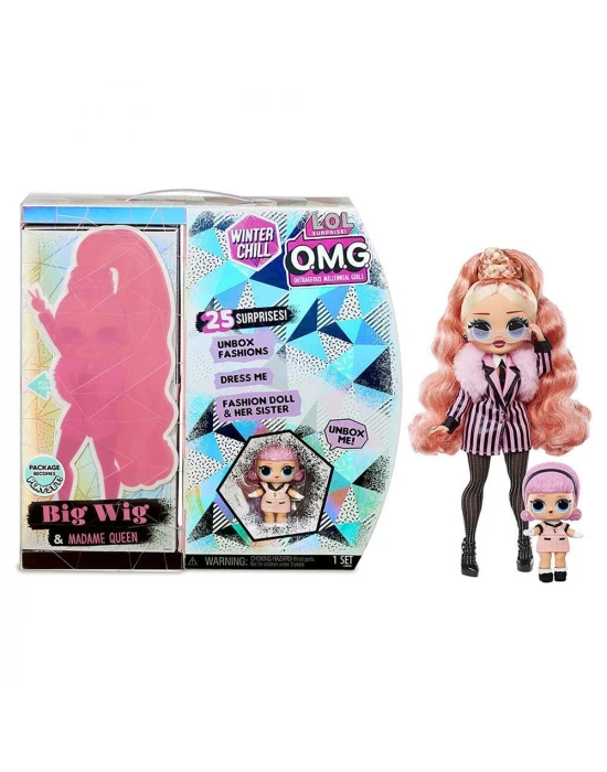 L.O.L. Kar Tatili Çok Gizli Bebek Big Wig & Madame Queen
