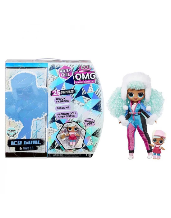 L.O.L. Kar Tatili Çok Gizli Bebek Icy Gurl & Brrr B.B.