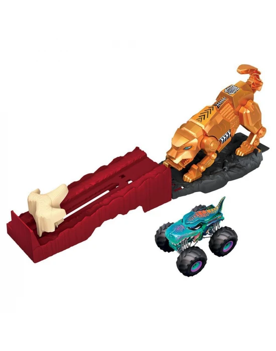 Hot Wheels Monster Trucks Aksiyona Başlangıç Oyun Seti - Sabretoo