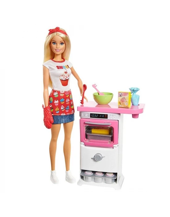 Barbie Mutfakta Oyun Seti FHP57