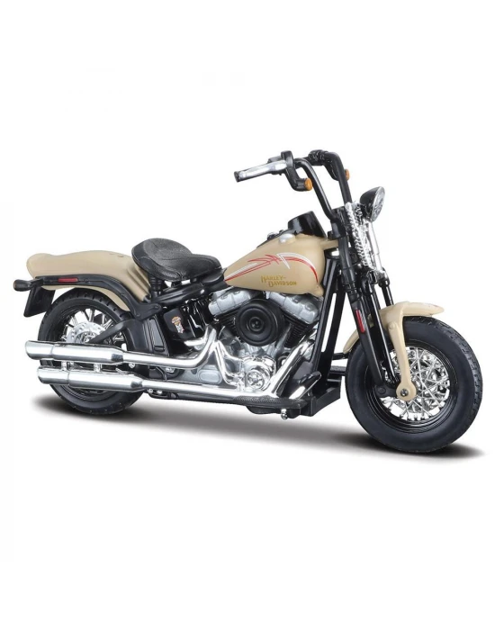 Maisto 1:18 Harley-Davidson 2008 FLSTSB Cross Bones Motorsiklet