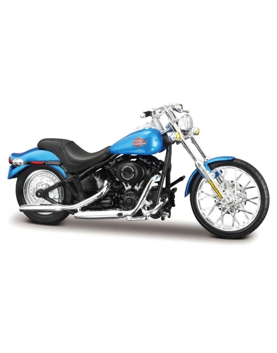 Maisto 1:18 Harley-Davidson 2002 FXSTB Night Train Motorsiklet