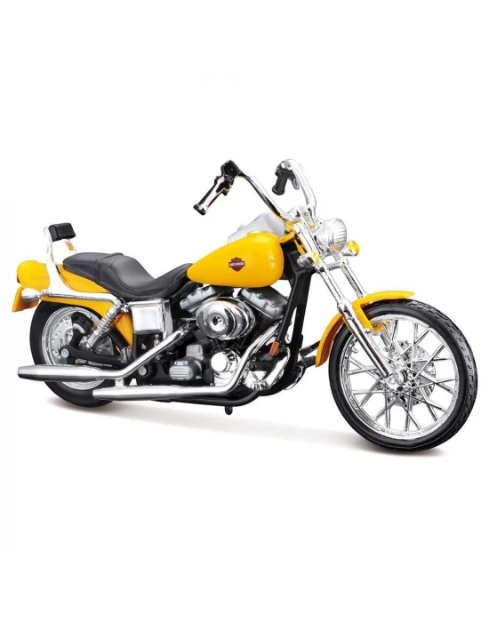 Maisto 1:18 Harley-Davidson 2001 FXDWG Dyna Wide Glide Motorsikle
