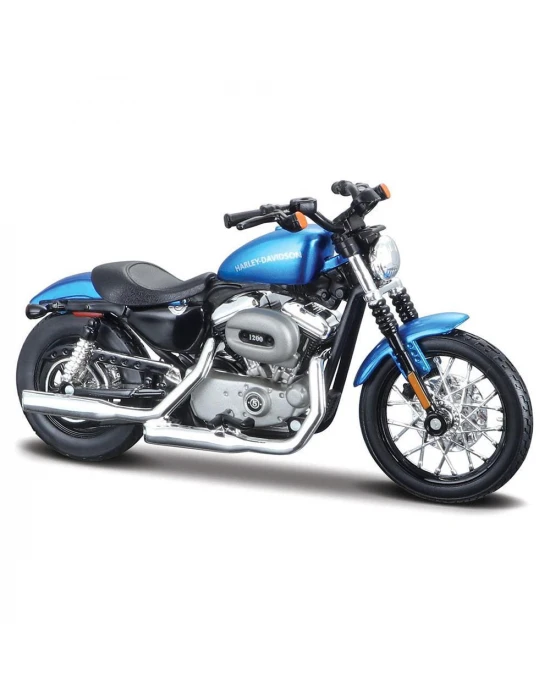 Maisto 1:18 Harley-Davidson 2012 XL 1200N Nightster Motorsiklet