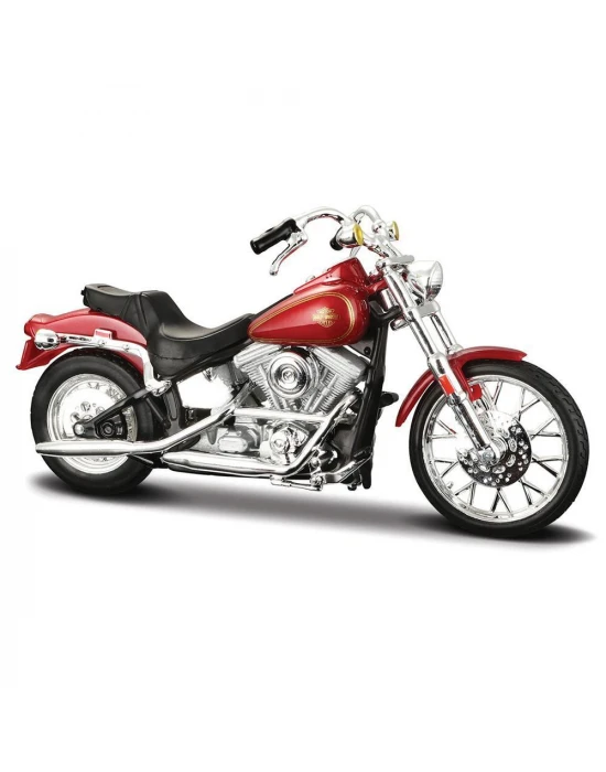 Maisto 1:18 Harley-Davidson 1984 FXST Softail Motorsiklet