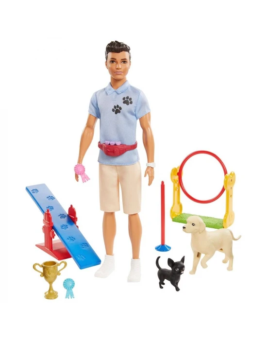 Ken ve Meslekleri Oyun Setleri - Köpek Eğitmeni