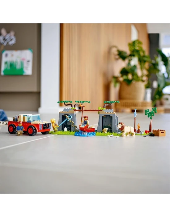 Lego City Vahşi Hayvan Kurtarma Jipi 60301