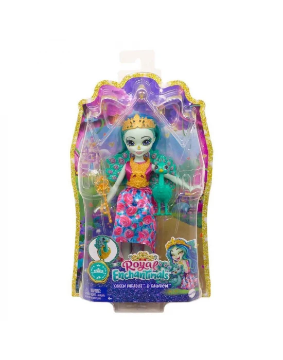 Görkemli Enchantimals Bebekleri Queen Paradise