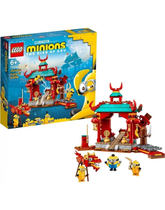 Lego Minions Minyonlar Kung Fu Dövüşü 75550