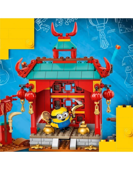 Lego Minions Minyonlar Kung Fu Dövüşü 75550