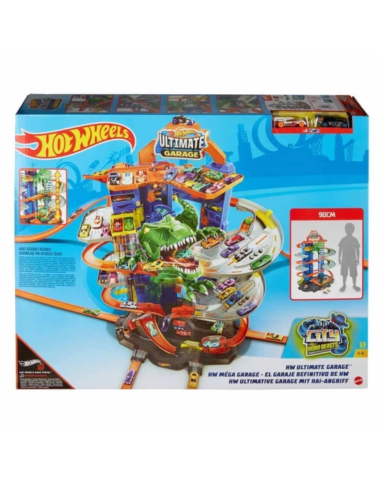Hot Wheels Robotik T-Rex Ultimate Garaj
