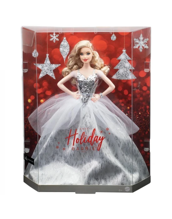 Barbie 2021 Mutlu Yıllar Bebeği Sarışın