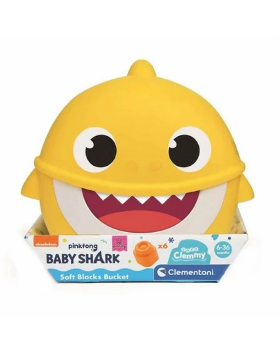 Baby Shark Yumuşak Blok Kovası