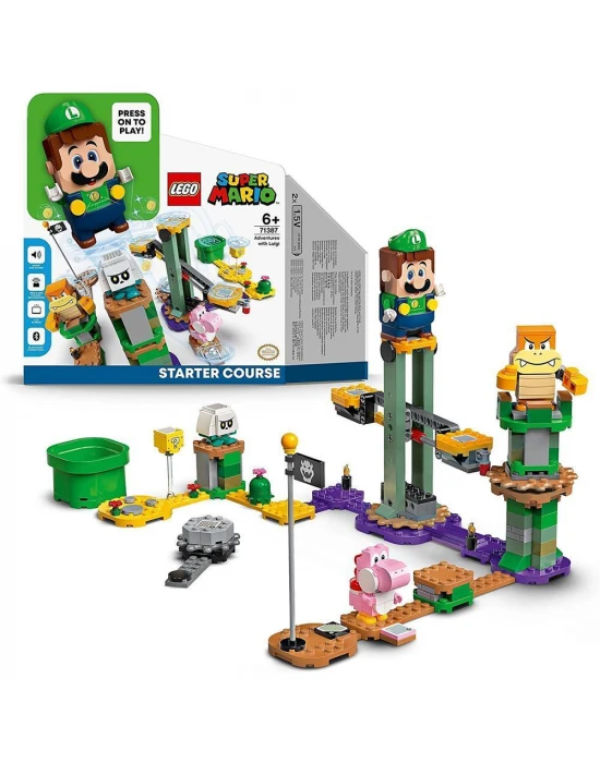 Lego Super Mario Luigi ile Maceraya Başlangıç Seti 71387