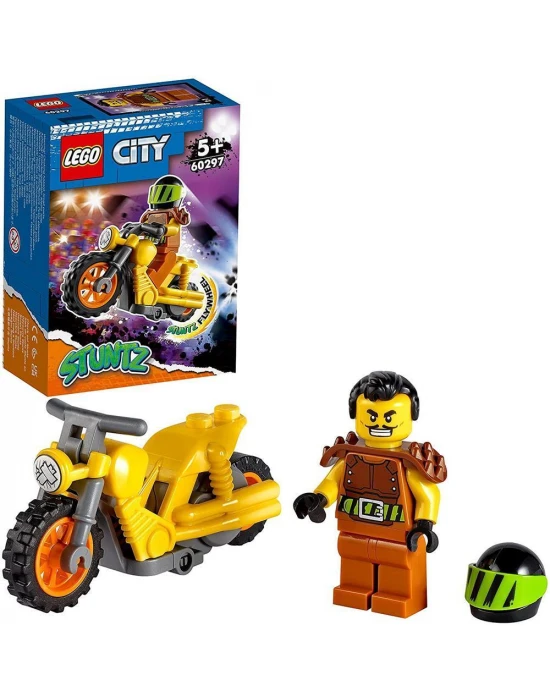 Lego City Yıkım Gösteri Motosikleti 60297