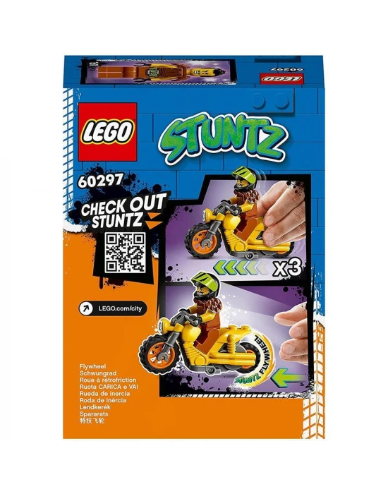 Lego City Yıkım Gösteri Motosikleti 60297