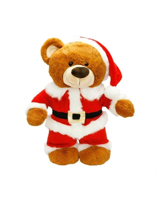 Neco Plush Noel Baba Ayakta Ayı Peluş Oyuncak 55 Cm