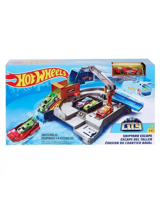 Hot Wheels Tersaneden Kaçış Oyun Seti