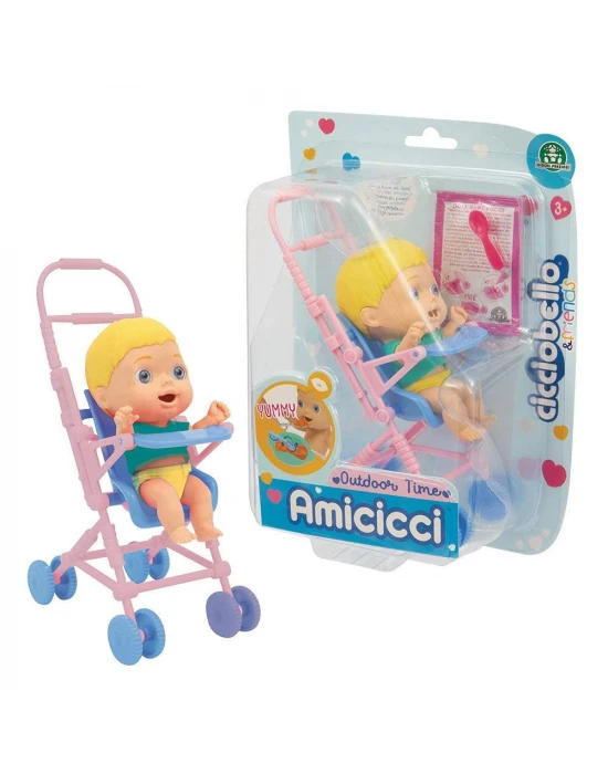 Cicciobello ve Arkadaşları Bebek Arabası