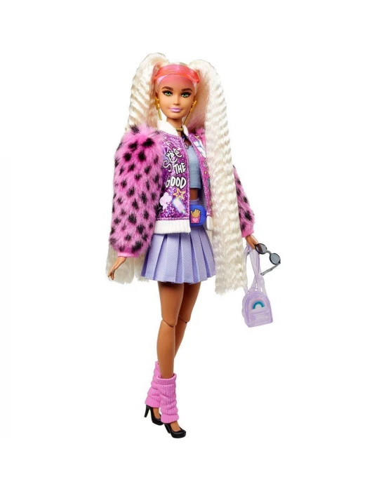 Barbie Extra Pembe Şapkalı Bebek