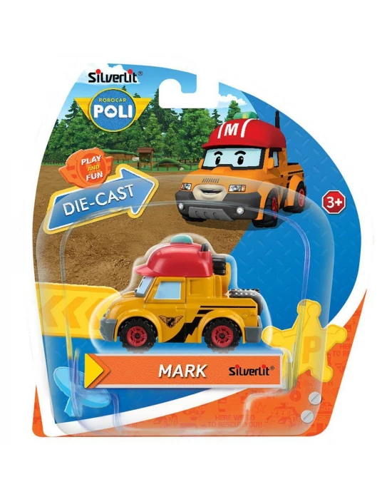 Robocar Poli Metal Araç Karakter Figürler - Mark