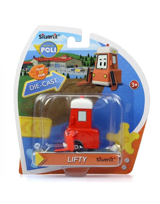 Robocar Poli Metal Araç Karakter Figürler - Lifty