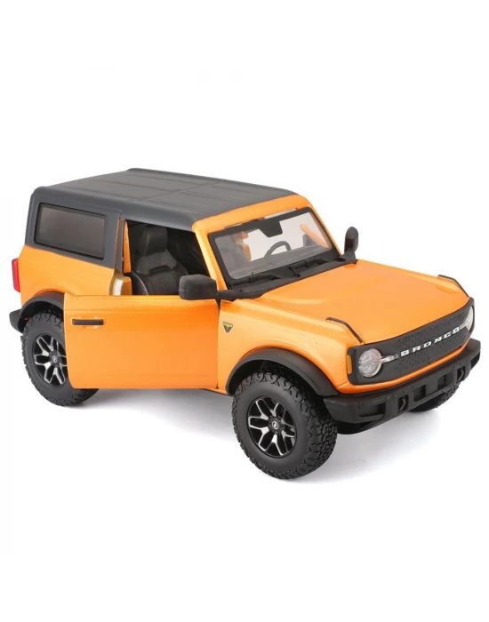 Maisto 1/24 2021 Model Ford Bronco Badlands Turuncu