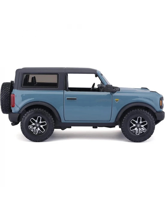Maisto 1/24 2021 Model Ford Bronco Badlands Mavi