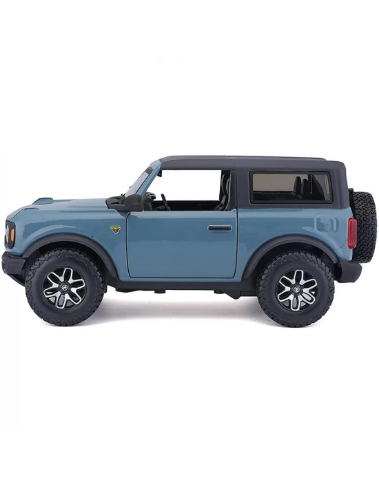 Maisto 1/24 2021 Model Ford Bronco Badlands Mavi