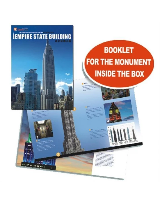 Cubic Fun 3D 55 Parça Puzzle Empire State Binası - ABD